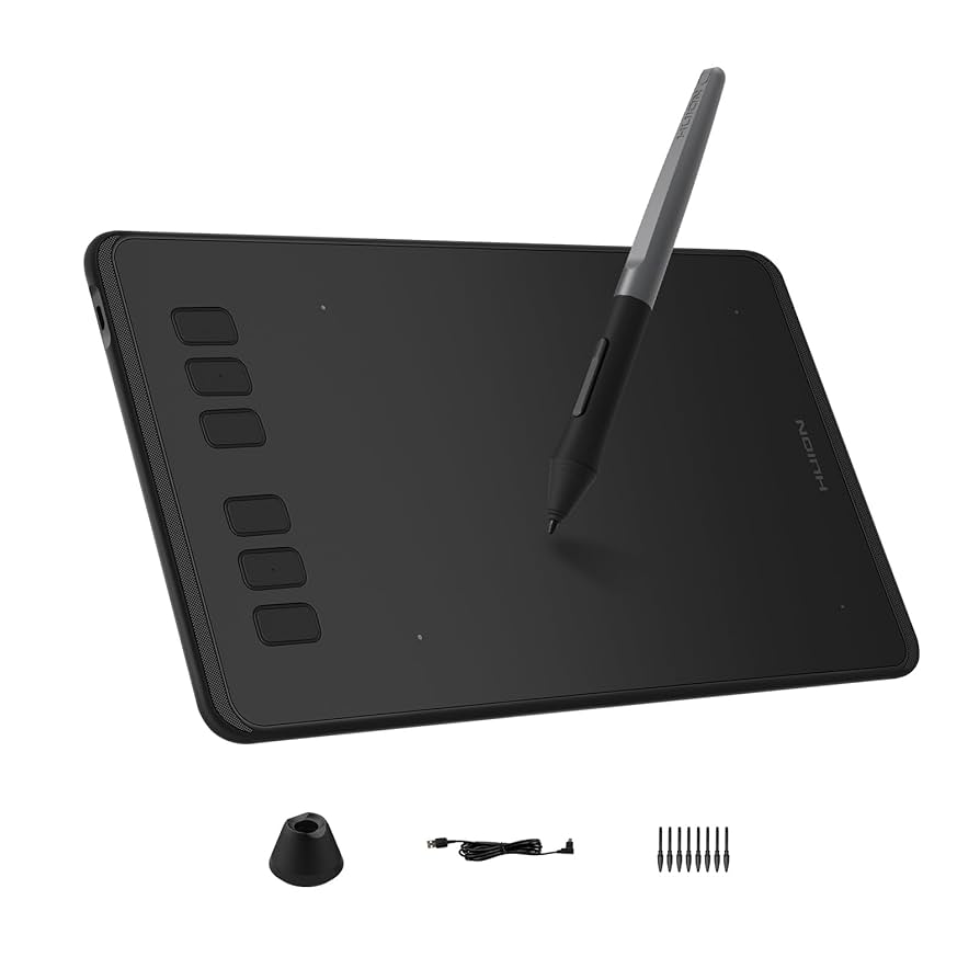 HUION ペンタブレット Inspiroy2 10.5 x 6.56インチ Huion Inspiroy 2 S H641P Small Graphics Drawing Tablet for
